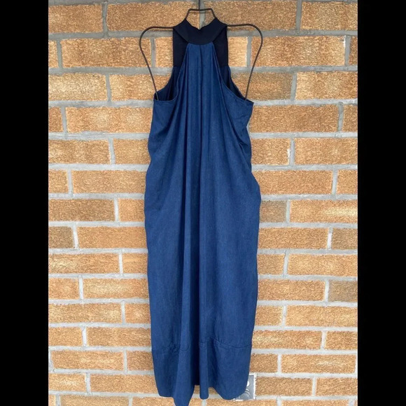 Zero + Maria Cornejo denim dress size 4 - Picture 8 of 11